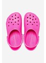 Otroški natikači Crocs Classic Kids Clog roza barva