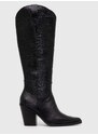 Usnjeni elegantni škornji Aldo Nevada ženski, črna barva, 13472512.Nevada