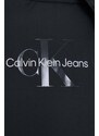 Jakna Calvin Klein Jeans ženska, črna barva