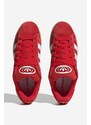 Superge iz semiša adidas Originals Campus 00S rdeča barva, H03474