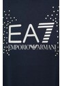 Trenirka EA7 Emporio Armani ženski, mornarsko modra barva