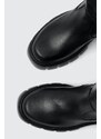Usnjeni elegantni škornji G-Star Raw RADAR XHGH TMB ženski, črna barva, 2341068905.BLK