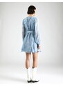 Dorothy Perkins Koktejl obleka svetlo modra / bela