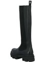 Usnjeni elegantni škornji Bianco BIAGINNY ženski, črna barva, 11300025
