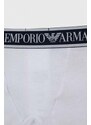 Otroške boksarice Emporio Armani 2-pack bela barva