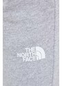 Spodnji del trenirke The North Face siva barva