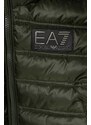 Otroška jakna EA7 Emporio Armani zelena barva