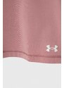 Otroška kratka majica Under Armour Motion SS roza barva