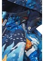 Otroški zimski kombinezon Reima Langnes mornarsko modra barva