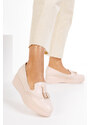 Zapatos Čevlji s platformo Olbia bež