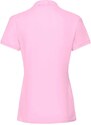 Polo Fruit of the Loom Pink Women's T-shirt