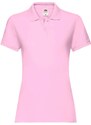Polo Fruit of the Loom Pink Women's T-shirt