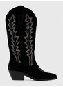 Kavbojski škornji Steve Madden Wildcard ženski, črna barva, SM11002715