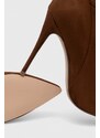 Elegantni škornji Steve Madden Darian ženski, rjava barva, SM11002162