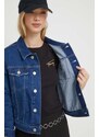 Jeans jakna Tommy Jeans ženska, mornarsko modra barva