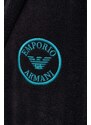 Kopalni plašč Emporio Armani Underwear črna barva