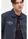 Jeans jakna Guess Originals mornarsko modra barva