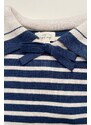 Otroški bombažen pulover Konges Sløjd mornarsko modra barva