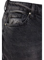 Trendyol krivulja Črni visok pas Mama Jeans