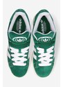 Superge iz semiša adidas Originals Campus 00s zelena barva, H03472