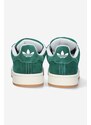 Superge iz semiša adidas Originals Campus 00s zelena barva, H03472