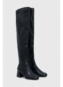 Elegantni škornji Steve Madden Capacity ženski, črna barva, SM11002695
