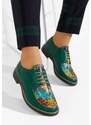Zapatos Oxford čevlji Radiant Zelena