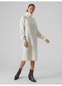 VERO MODA Pletena obleka 'Daniela' bež