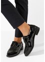 Zapatos Oxford čevlji Vogue V3 črna