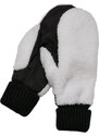 Urban Classics Basic Sherpa gloves black/white