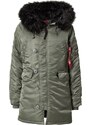 ALPHA INDUSTRIES Zimska jakna kaki