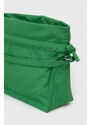 Kozmetična torbica United Colors of Benetton zelena barva