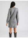 ABOUT YOU Pletena obleka 'Branka' pegasto siva
