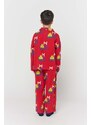 Otroška pižama Bobo Choses rdeča barva