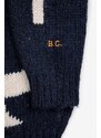 Otroški volneni pulover Bobo Choses mornarsko modra barva