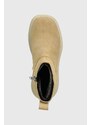 Gležnarji iz semiša Vagabond Shoemakers JANICK ženski, bež barva, 5695.040.13