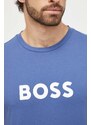 Bombažna kratka majica BOSS moški