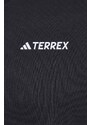 Kratka majica adidas TERREX Graphic MTN 2.0 moška, črna barva