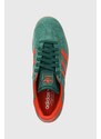 Superge iz semiša adidas Originals Gazelle zelena barva, IG6200