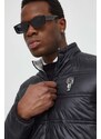 Dvostranska jakna Karl Lagerfeld moška, črna barva