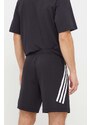 Kratke hlače adidas moški, črna barva