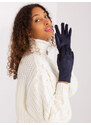 Wool Fashion Italia Gloves-AT-RK-2370.95-navy blue