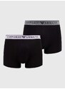Boksarice Emporio Armani Underwear 2-pack moški, črna barva