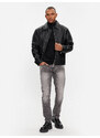 Usnjena jakna Karl Lagerfeld Jeans