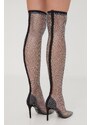 Elegantni škornji Steve Madden Revamp ženski, črna barva, SM11002512