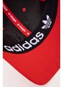 Kapa s šiltom adidas Originals rdeča barva