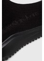 Superge Calvin Klein Jeans EVA RUNNER HIGH SOCK IN LUM črna barva, YW0YW01314