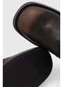 Usnjeni elegantni škornji Steve Madden Beau-C ženski, rjava barva, SM11003094