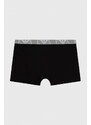 Boksarice Emporio Armani Underwear 3-pack moški, črna barva