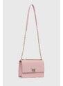 Usnjena torbica Furla 1927 roza barva